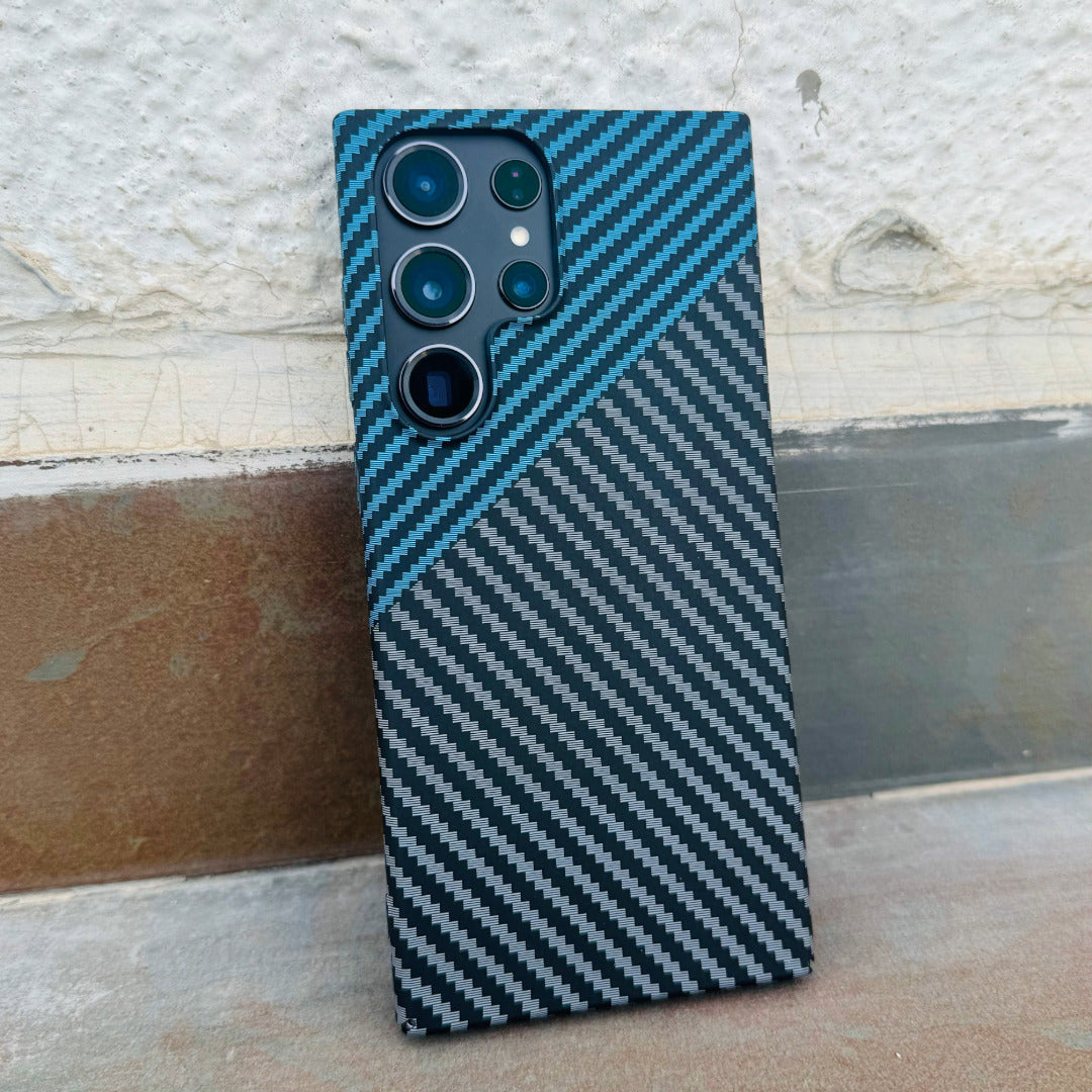 Real Aramid Carbon Fiber Thin Case For Samsung S Series
