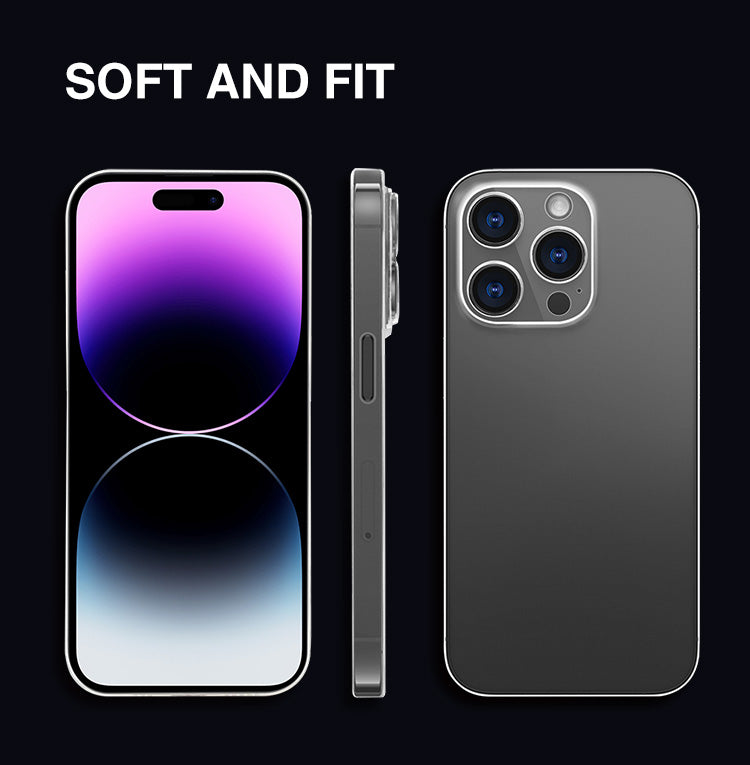 Transparent Clear Thin Cases For iPhone - Never Turning Yellow