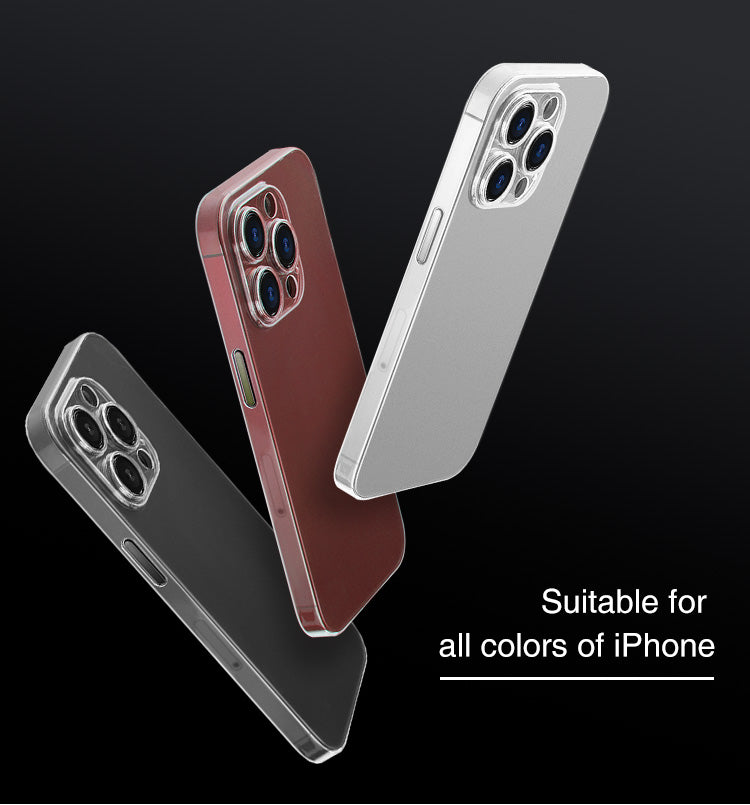 Transparent Clear Thin Cases For iPhone - Never Turning Yellow