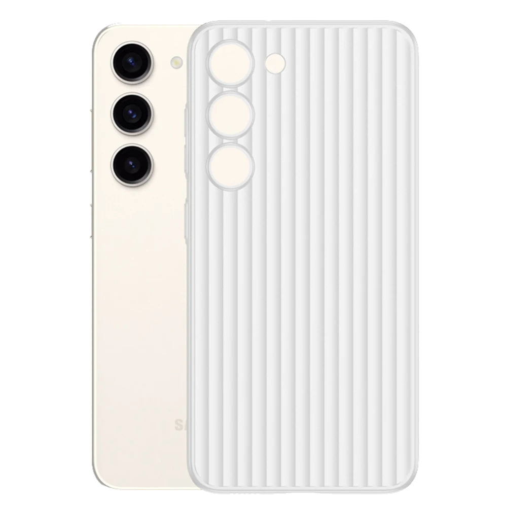 Samsung S23 Back Cover - Corrugated Thin Case