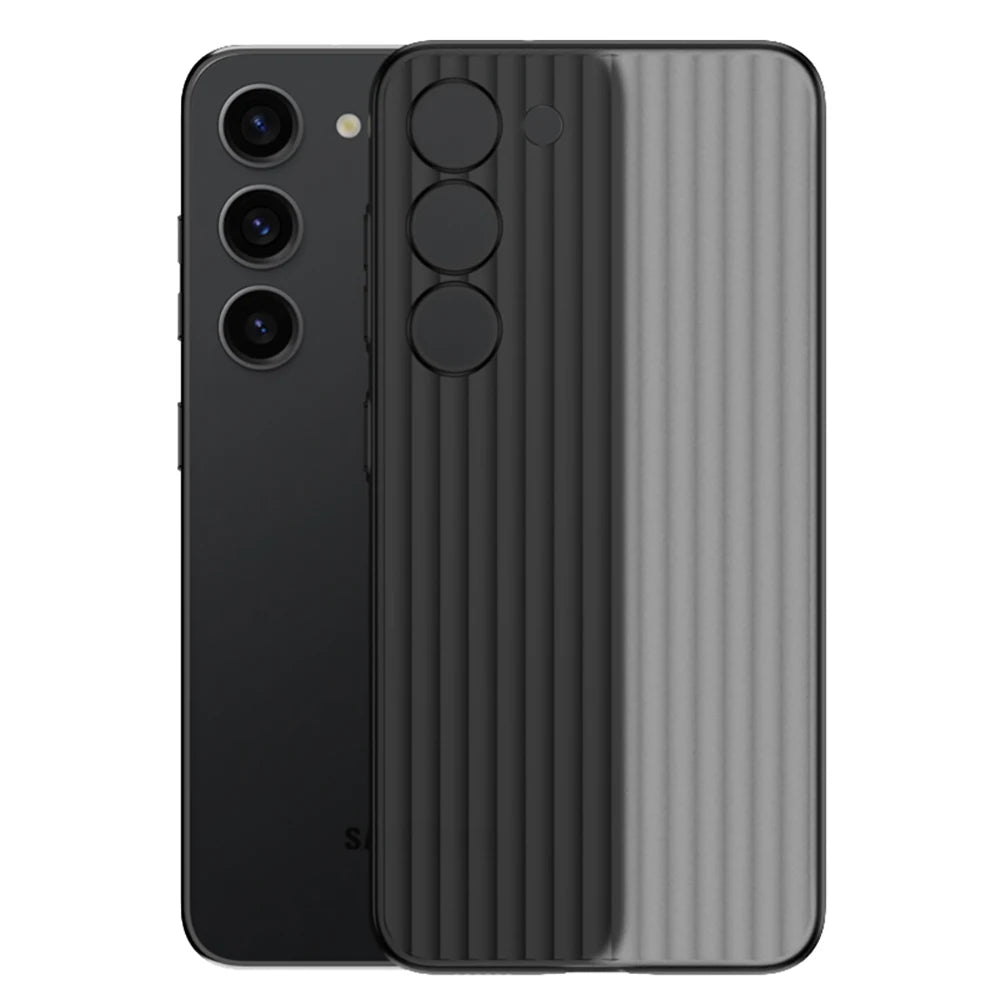 Samsung S23 Back Cover - Corrugated Thin Case