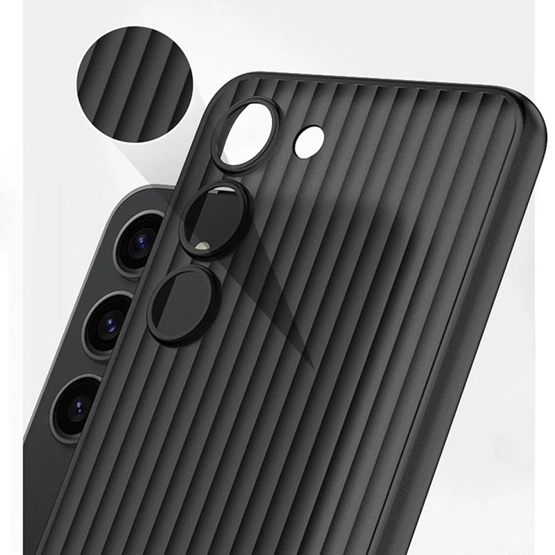 Samsung S23 Back Cover - Corrugated Thin Case