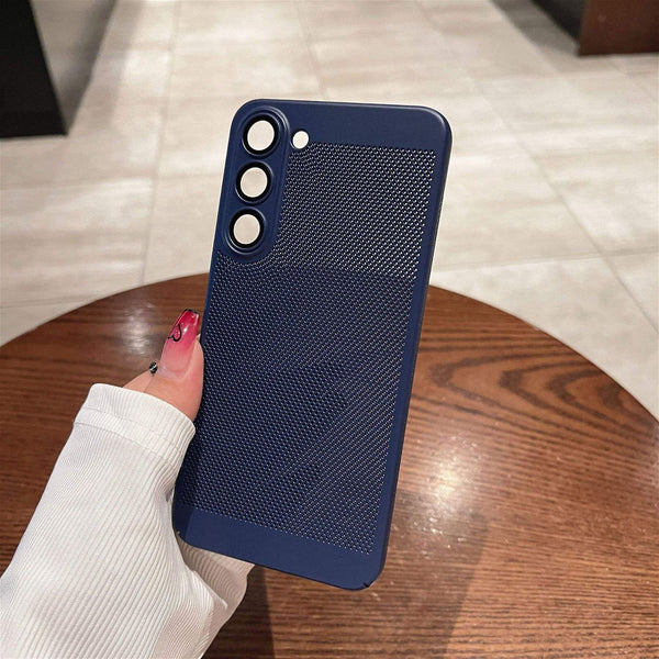 Heat Dissipation Breathable Grid Phone Case For Samsung