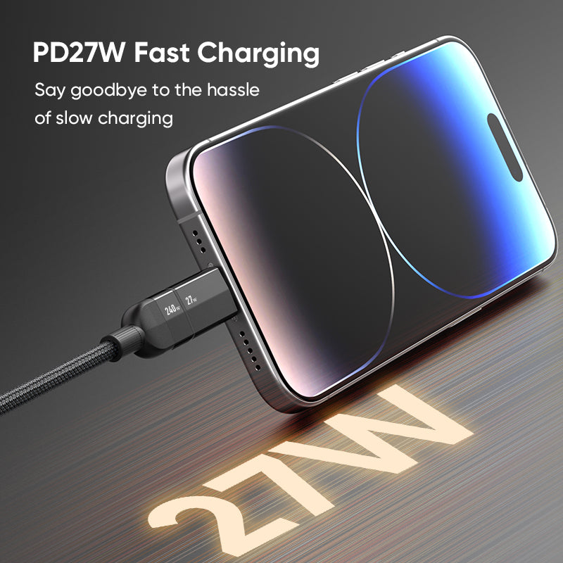 Magcore 4 in 1 Magnetic 240W Super Fast Charging Cable ( 1 Meter )