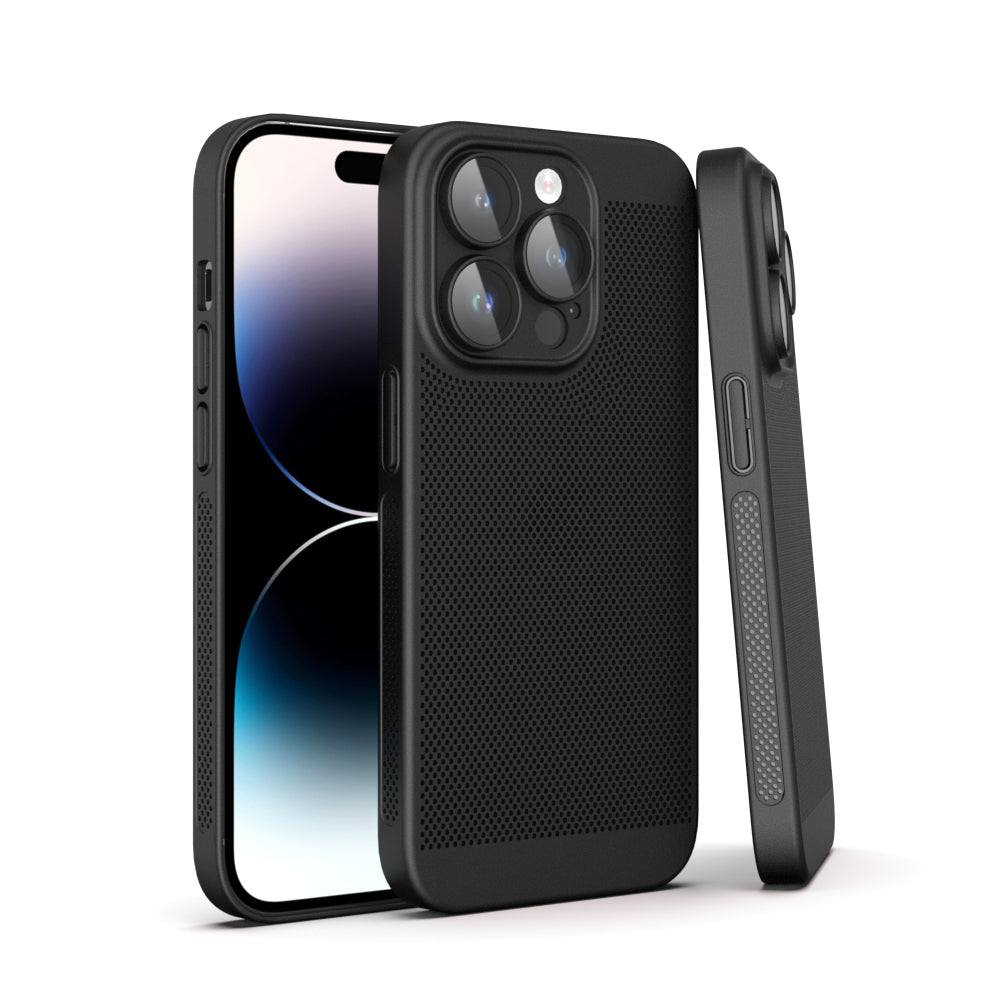 Heat Dissipation Breathable Grid Phone Case For iPhone