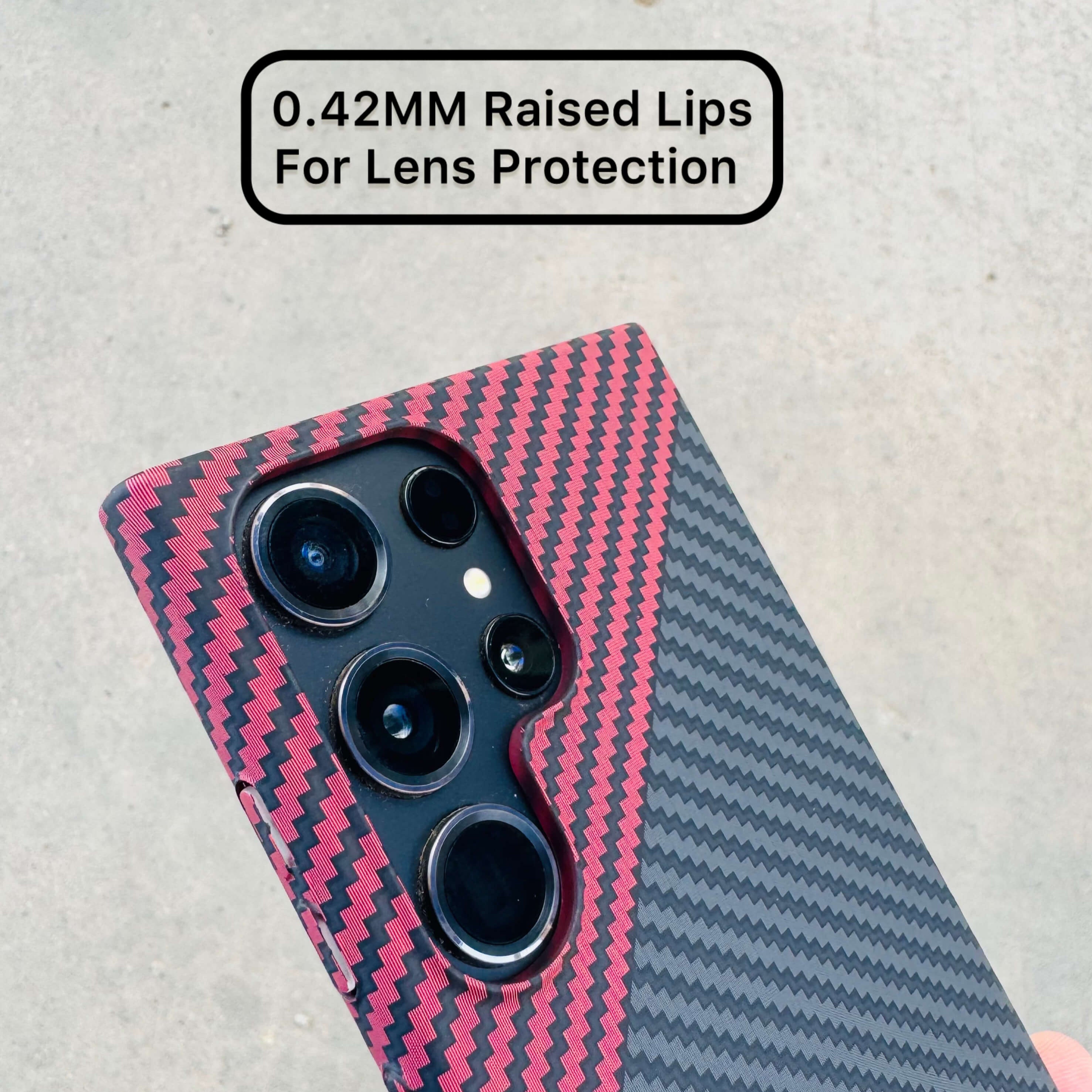 Real Aramid Carbon Fiber Thin Case For Samsung S Series