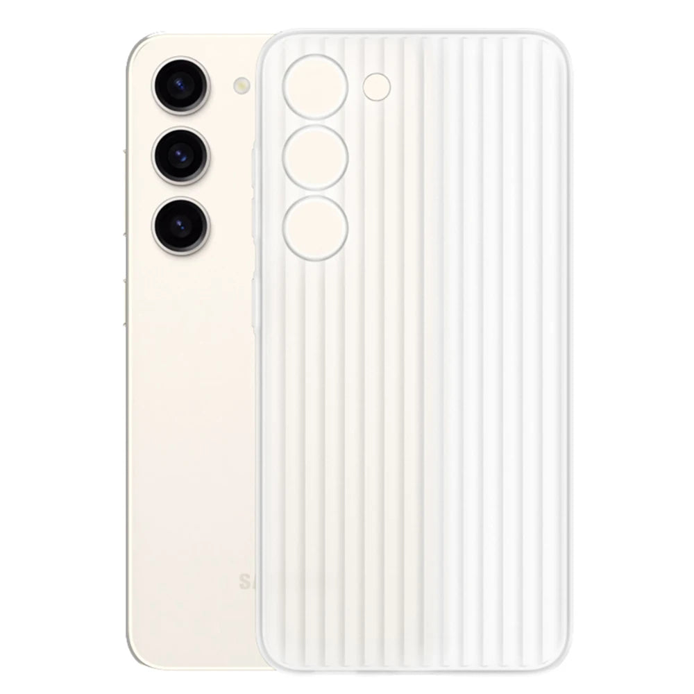 Samsung S24 Plus Back Cover - Corrugated  Thin Case