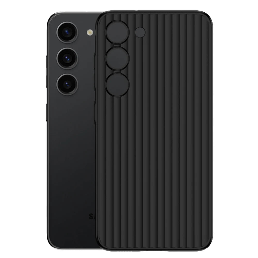 Samsung S23 Back Cover - Corrugated  Thin Case