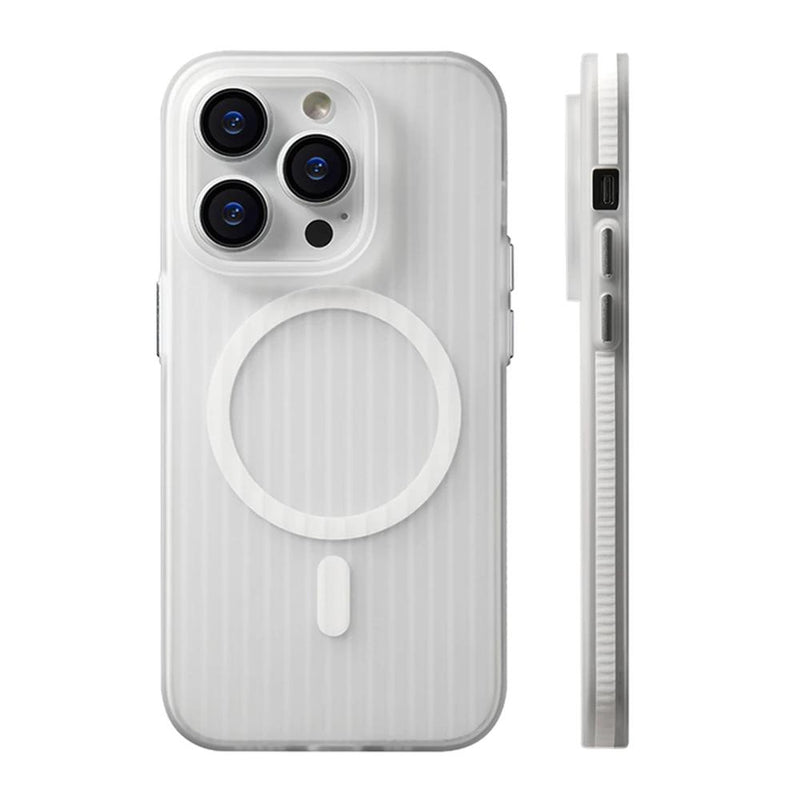 Ultra Thin Corrugated Magsafe Case For iPhone - Golden Shield