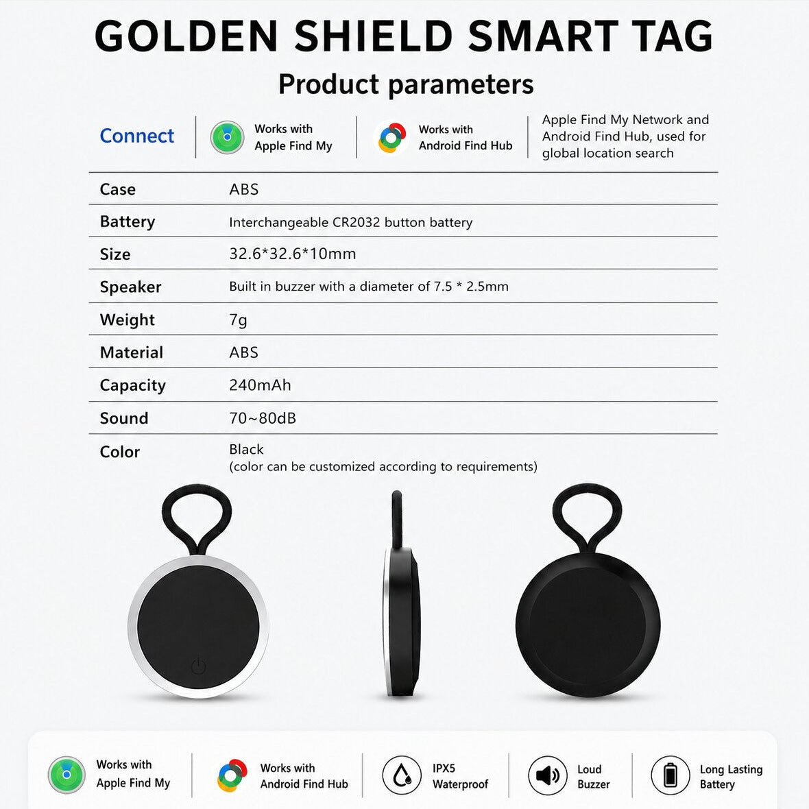 Golden Shield Universal Smart Tracker